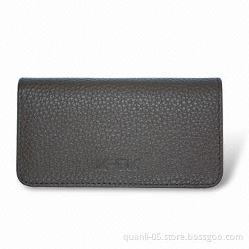 Leather Mobile Phone Case for BlackBerry, with Magnetic Button, Fashionable Design